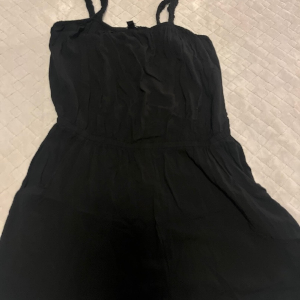 Chic Black Sleeveless romper